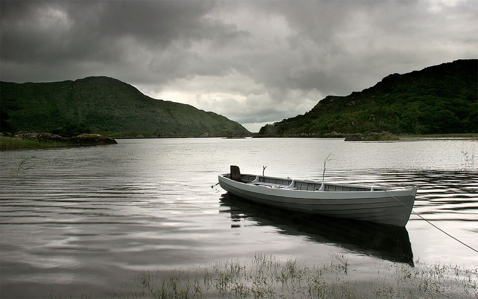 Boat on Lakes of Killarney