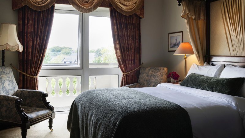 Deluxe Balcony Guest Rooms at Killarney Four-Star Earls Court House Hotel